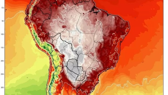 A onda de calor sem precedentes acopntece neste mês de setembro, com temperaturas de até 45ºC.