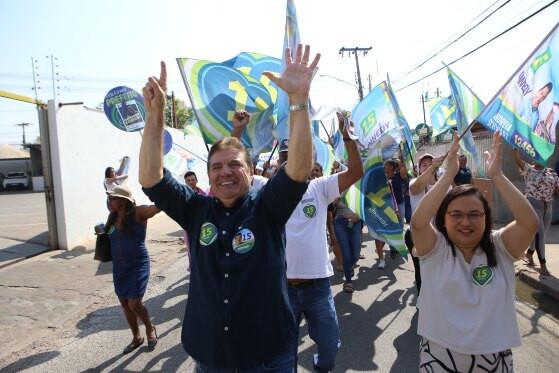 Domingos Kennedy e Miriam Calazans concorrem, respectivamente aos cargos de prefeito de Cuiabá e vice.