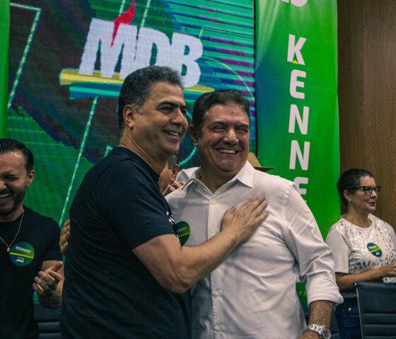 Kennedy é o candidato do MDB, mesmo partido de Emanuel.