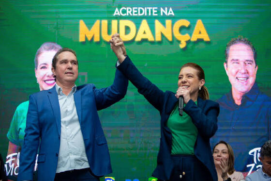 Flávia Moretti e Tião da Zaeli são eleitos em Várzea Grande.