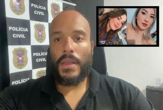 O delegado Matheus Prates afirmou que a ordem para matar as irmãs Rayane Alves e Rithiele Alves veio de dentro da PCE. 