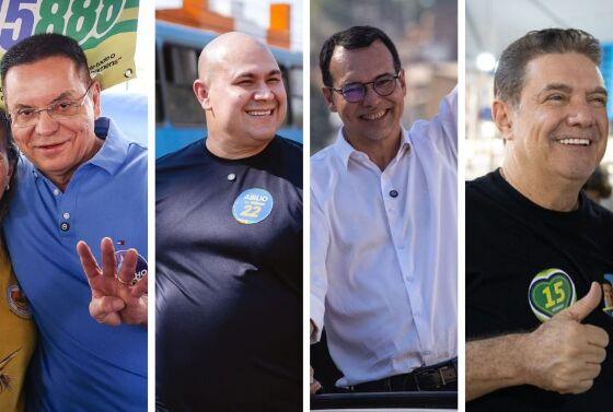 Candidatos a prefeito de Cuiabá na eleição de 2024.