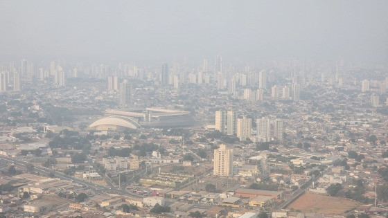 A máxima esperada para hoje é de 43°C e a umidade relativa do ar mínima será de 14%.