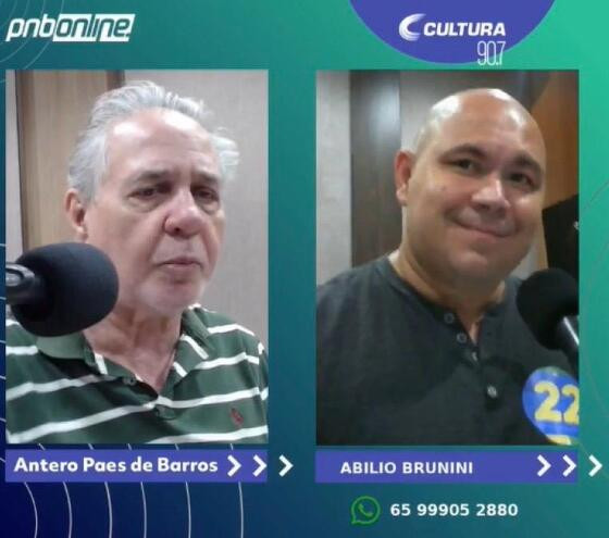 Abilio agiu de maneira agressiva e descontrolada durante toda a entrevista querendo desmerecer e atacar o jornalista que tem uma história de luta, inclusive, contra a ditadura. 