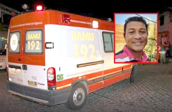 Um homem identificado como Sebastião Aguilar Monteiro, de 47 anos, morreu em um acidente de moto.