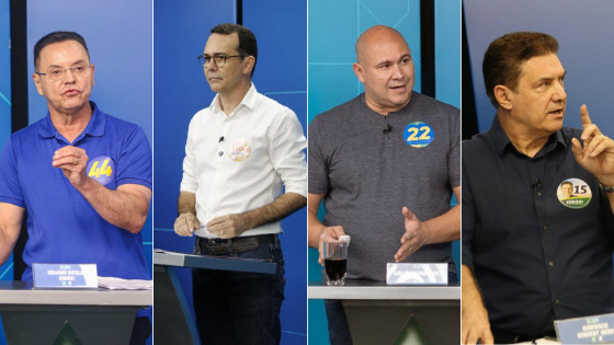 Quatro candidatos disputam à Prefeitura de Cuiabá