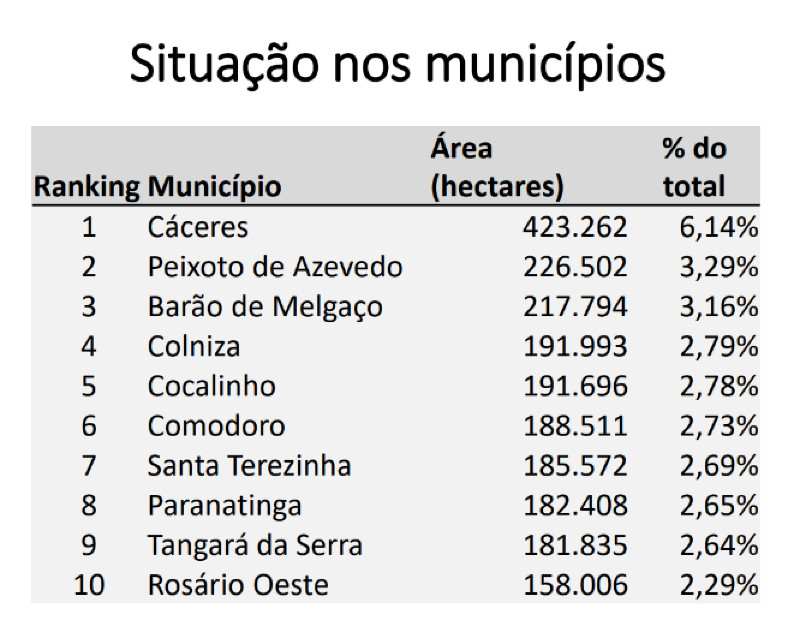 ranking das queimadas