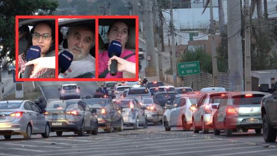 Com a obra, condutores “se livraram” do congestionamento próximo ao Posto Bom Clima, porém, estão enfrentando uma nova lentidão na via que separa Chapada e Guia.