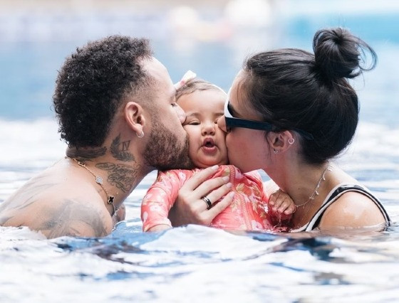 Bruna Biancardi, Neymar e Mavie.