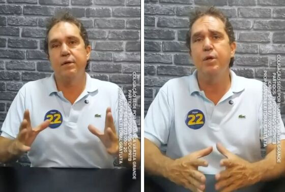 Candidato destacou que há dinheiro para campanha, mas para reajustar o salário dos servidores não.