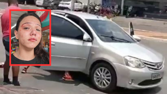 Mulher foi agredida pelo motorista na manhã da última quinta-feira (11)