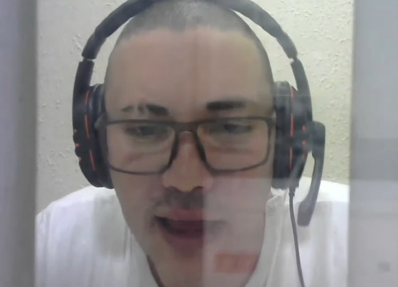 Edgar disse que apanhou de agentes penitenciários na cadeia 