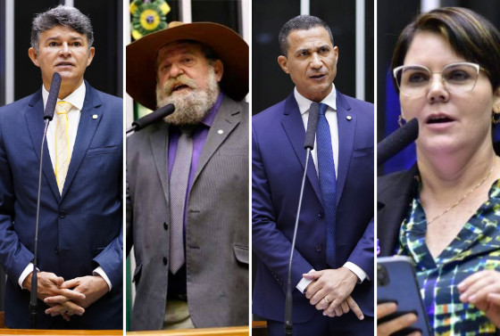 Medeiros, Barbudo, Assis e Cel Fernanda