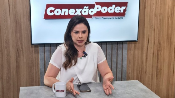 Michelly Alencar (União Brasil) foi reeleita vereadora por Cuiabá.