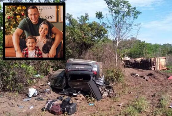 Acidente ocorreu pouco antes das 6h, em rodovia federal em Comodoro.