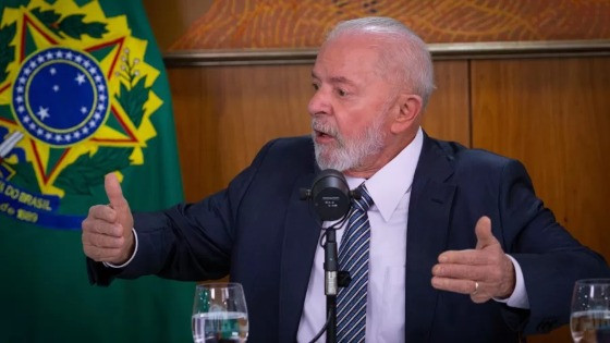 Presidente Lula no Palácio do Planalto, em Brasília