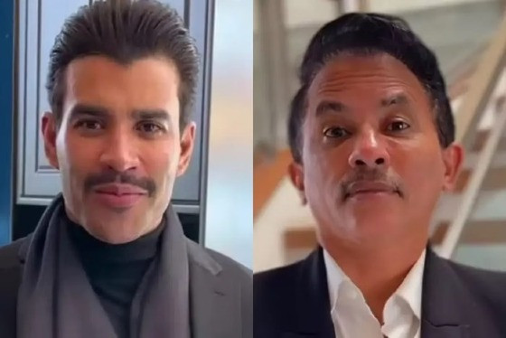 “Mirou no Magnum, de Tom Selleck, e acertou no Manoel Gomes, o Caneta Azul” respondeu um seguidor do cantor.