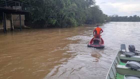 O corpo foi localizado nas proximidades da ponte da MT-222, a 1 km de onde a vítima se afogou.