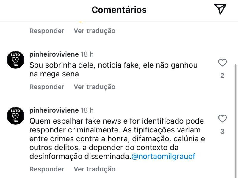 comentários sobrinha de Antônio Lopes de Siqueira