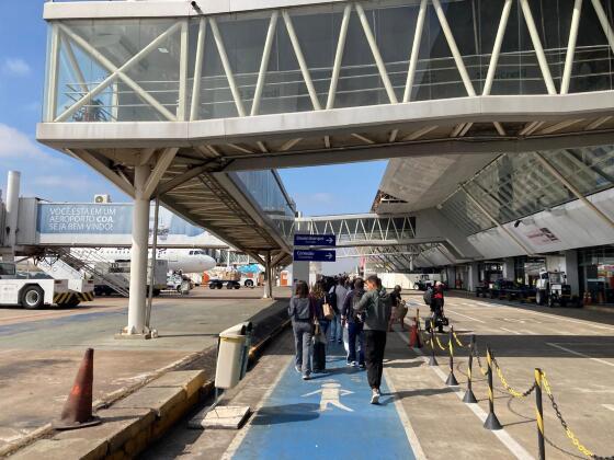  Aeroporto Marechal Rondon agora tem autorização da Anac para operar trechos internacionais.