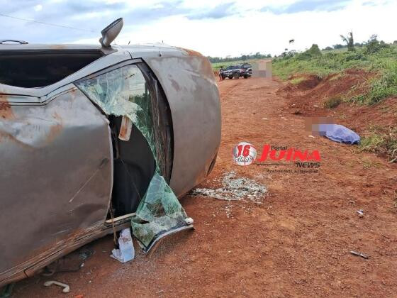 Vítima não resistiu e morreu no local do acidente