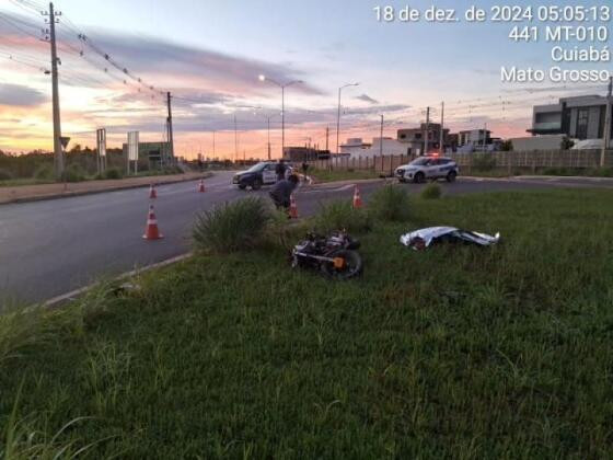 A vítima não resistiu e morreu ainda no local