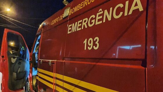 Os bombeiros encaminharam a vítima ao hospital, mas ele não resistiu