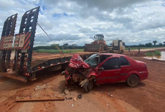 Acidente ocorreu na manhã desse sábado (04).