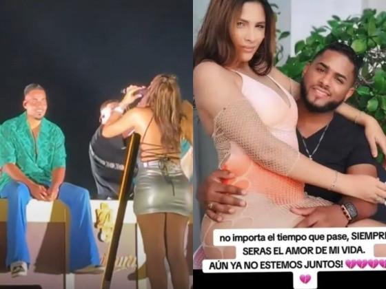 O público foi à loucura, mas o vídeo do beijo viralizou e chegou até o marido de Miriam.