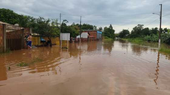 Rio Branco foi uma das primeiras cidades de MT a decretar situação de emergência por conta dos temporais