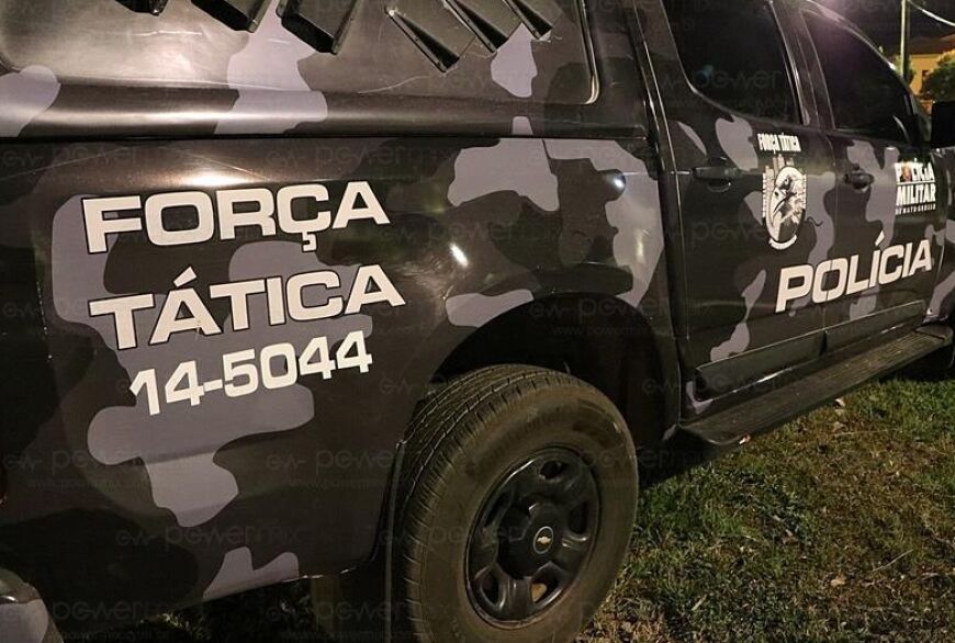 Três bandidos morreram em confronto com a PM em Nova Mutum, na madrugada de hoje (20)