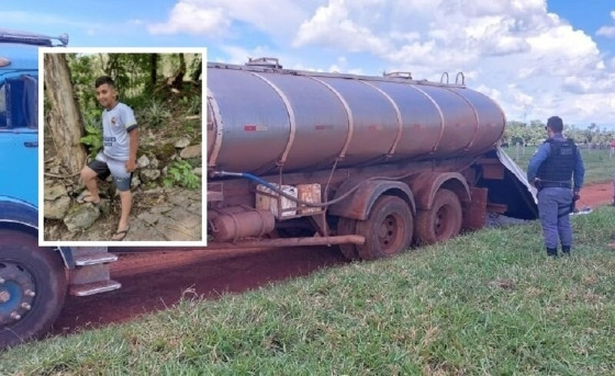 O acidente aconteceu numa estrada de chão próximo da Gleba São Judas.