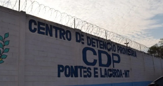 Agentes do Centro de Detenção Provisória de Pontes e Lacerda controlaram a situação.