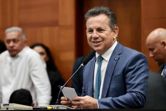 Mauro Mendes na ALMT