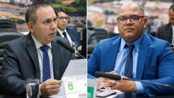 A proposta de criação da comissão foi apresentada por Dilemário Alencar (à esq.) e Eduardo Magalhães (à dir.).