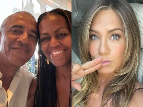 Pelo Instagram, Obama compartilhou uma selfie bem juntinho de Michelle e, na legenda, fez questão de deixar claro que ela sempre será sua primeira-dama