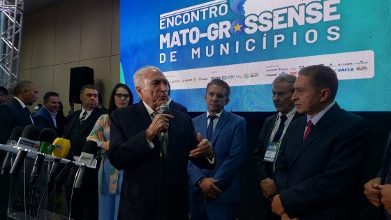 A declaração aconteceu durante sua participação no Encontro Mato-grossense de Municípios realizado em Cuiabá.