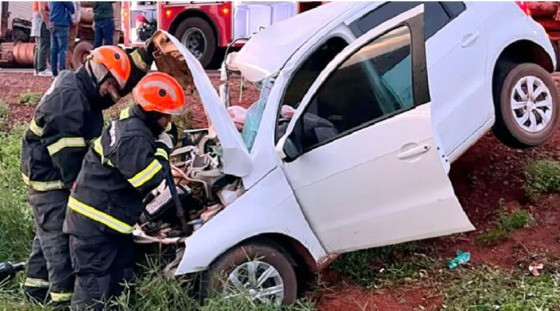 O Corpo de Bombeiros foi acionado e constatou o óbito da vítima.