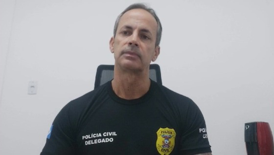Delegado Ricardo Franco detalhou a violência do crime cometido.