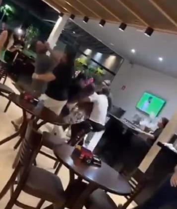 A situação aconteceu em uma pizzaria em Sinop.