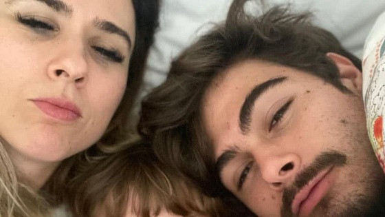 Tatá Werneck reagiu à publicação e aproveitou para reagir e desejar o melhor para o marido.