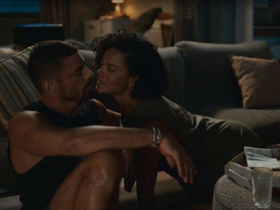 César (Cauã Reymond) e Maria de Fátima (Bella Campos) em 