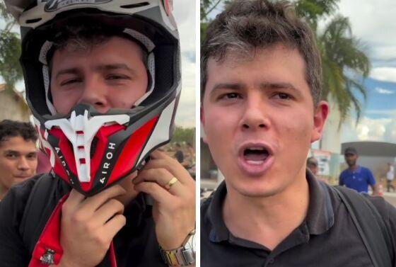 Prefeito de Mirassol D'Oeste protagonizou vídeo dando grau.