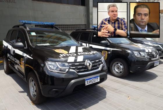  Juliano Boraczynski e Wagner Ramos foram alvos da Operação Poço Sem Fundo