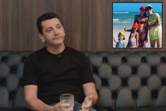 Reginaldo teve esposa e filhas mortas por um maníaco. Apenas a filha mais nova não foi estuprada.