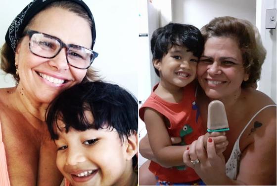 Keka Werneck é mãe de três filhos, sendo que o mais novo, João Miguel, de 7 anos, foi adotado com um aninho de idade.