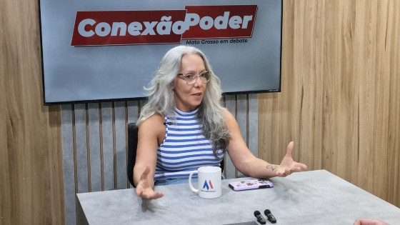 Secretária de Saúde de Cuiabá, Lúcia Helena Barboza.