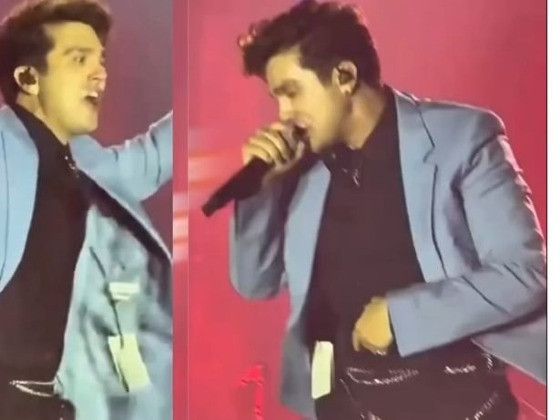 Alguns fãs chegaram a brincar: será que Luan ia devolver o paletó depois do show? 