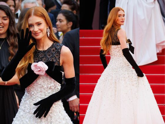 Marina Ruy Barbosa no tapete vermelho de Cannes