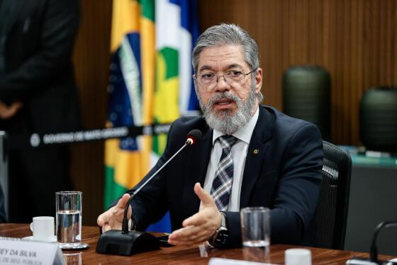 Secretário nacional substituto de Segurança Pública participou de evento em Cuiabá.